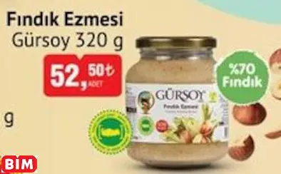 GÜRSOY  FINDIK EZMESİ